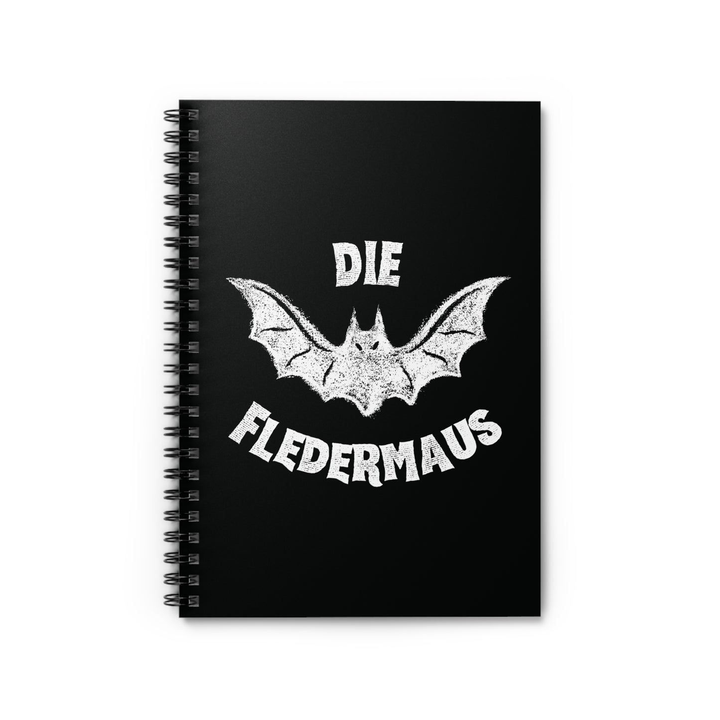 Die Fledermaus Spiral Notebook