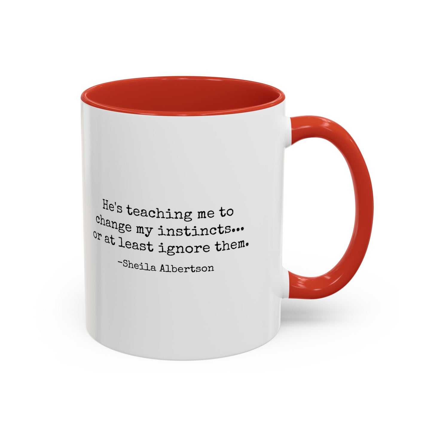 Ron and Sheila - Double sided - Waiting for Guffman Accent Coffee Mug, 11oz