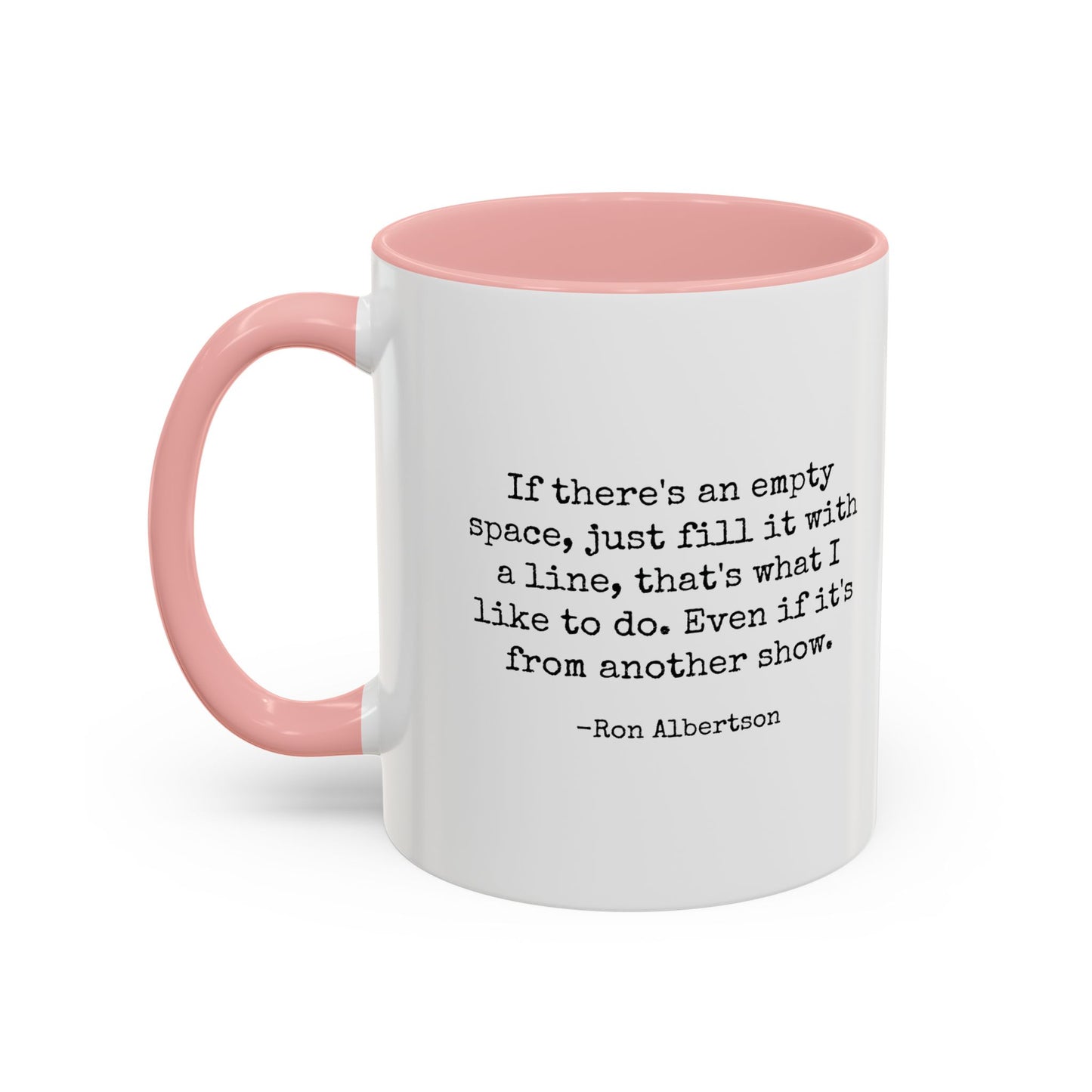 Ron and Sheila - Double sided - Waiting for Guffman Accent Coffee Mug, 11oz