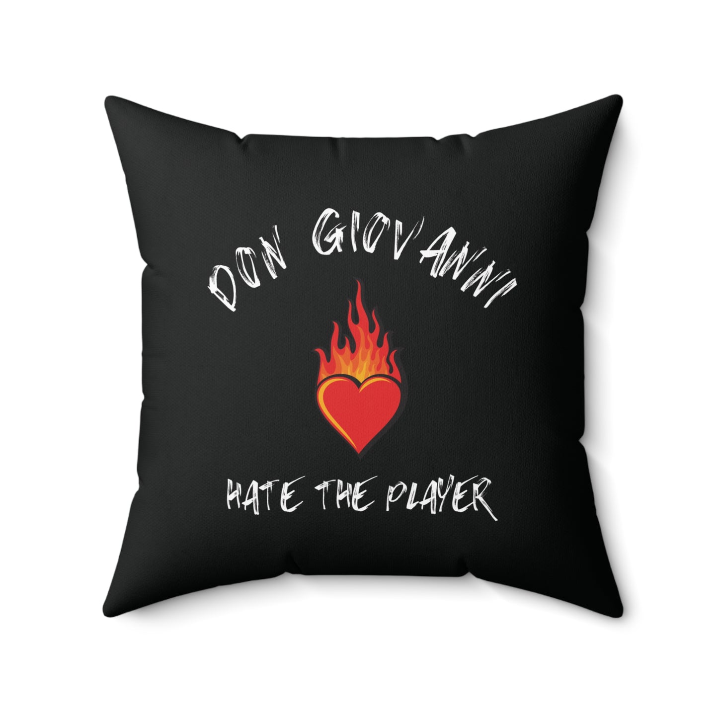 Don Giovanni "Hate the Player" Opera Pillow