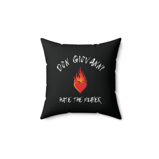 Don Giovanni "Hate the Player" Opera Pillow