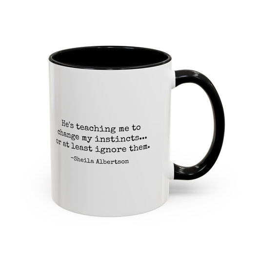 Ron and Sheila - Double sided - Waiting for Guffman Accent Coffee Mug, 11oz