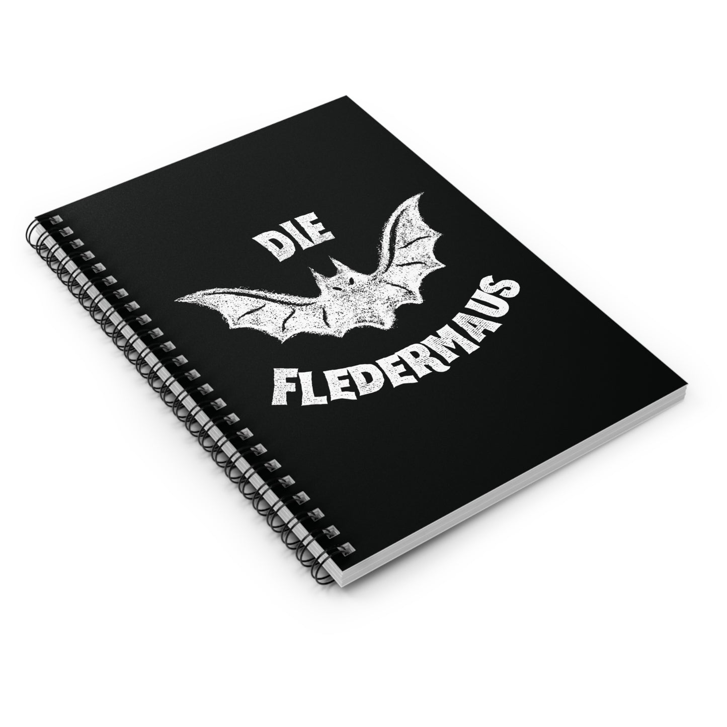 Die Fledermaus Spiral Notebook